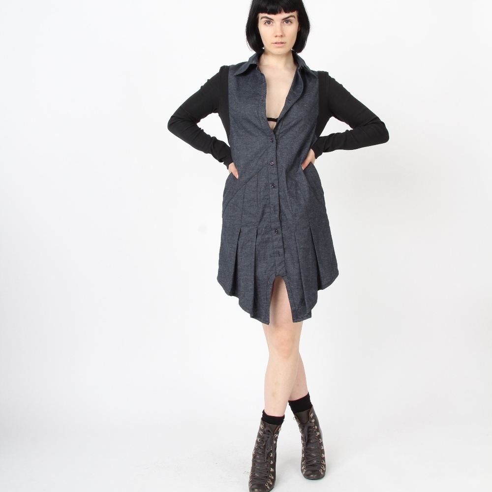 Rook Dress in Blue